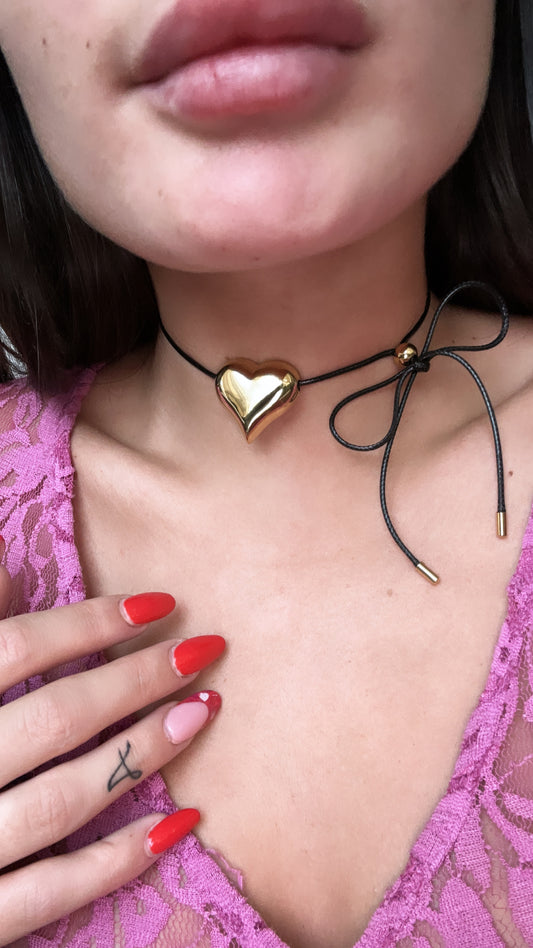 Choker cuore